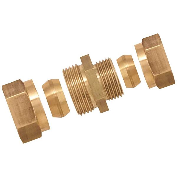 Raccord bicône laiton réduit Ø14-10 3117106 - BOUTTE