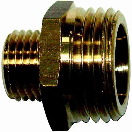 Malelon réduit double mâle laiton 15x21-26x34 2111693 - BOUTTE