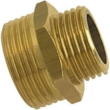 Mamelon laiton double mâle réduit 12x17-8x13 - 2111648 - BOUTTE