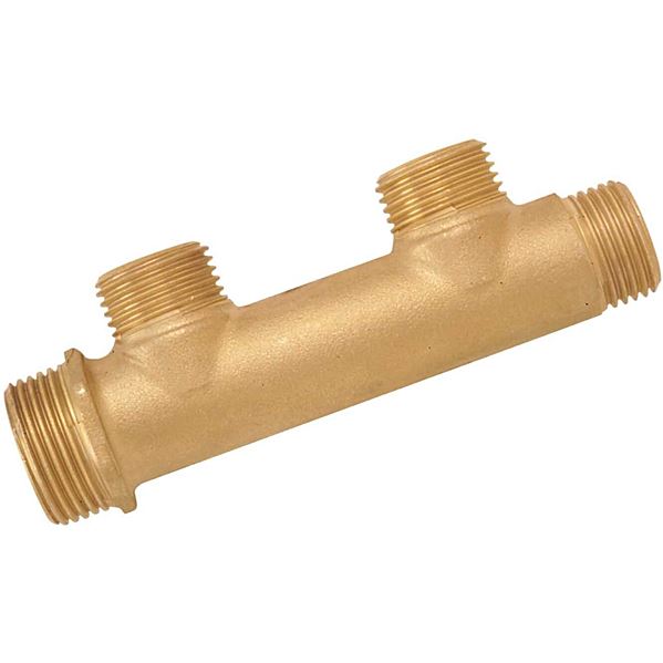 Collecteur laiton mâle 20x27 4 sorties mâle 15x21 3154156 - BOUTTE