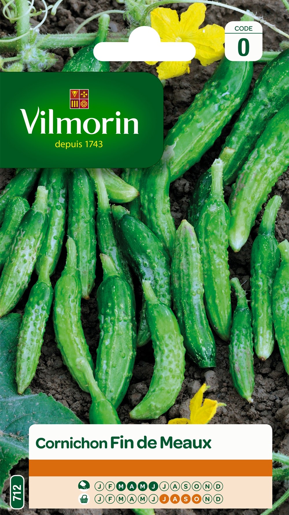 Graines Cornichon Fin de Meaux - VILMORIN