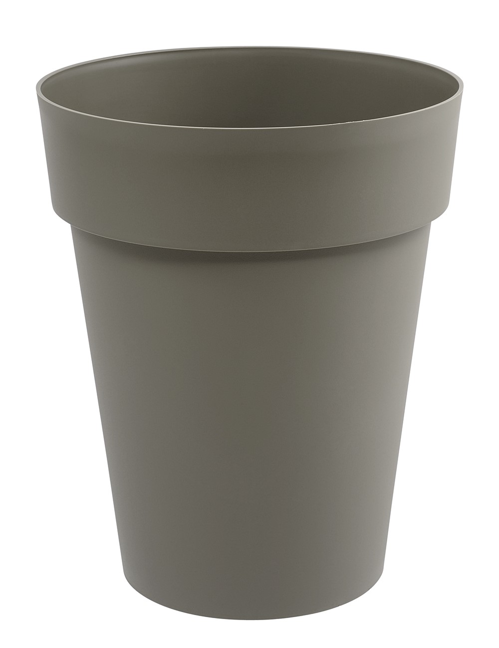 Vase mi-haut rond toscane 50L taupe - EDA
