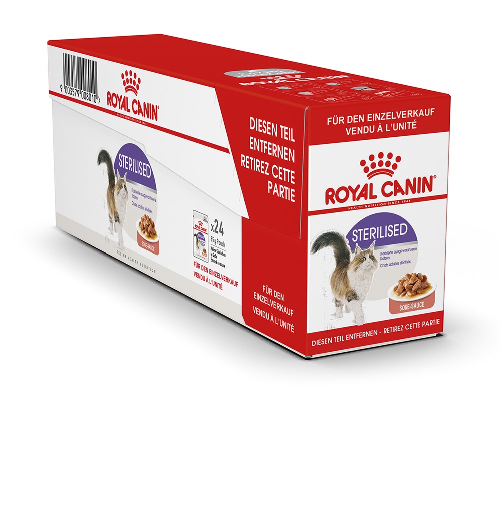 Pâtée chat sterilised sauce 85g - ROYAL CANIN