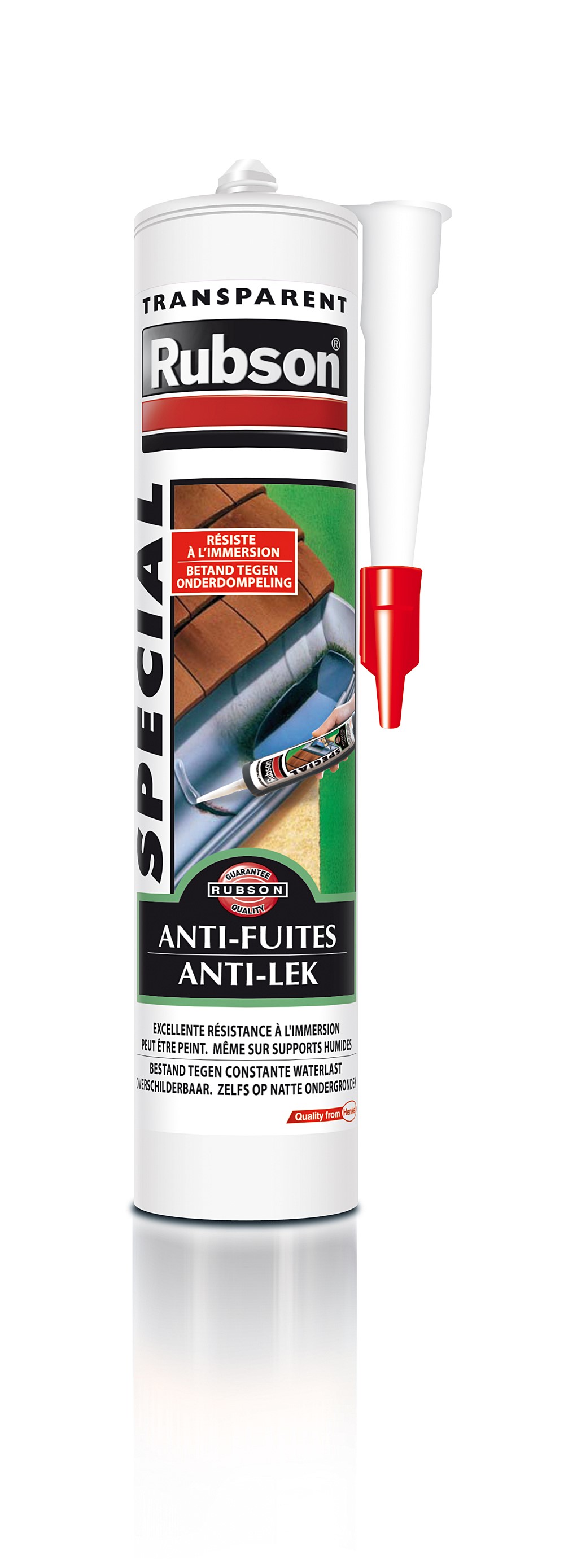 Mastic Anti-Fuites 280 mL transparent - RUBSON
