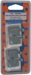 Blister 2 pieces cuisine clip avec support - BAR PLUS