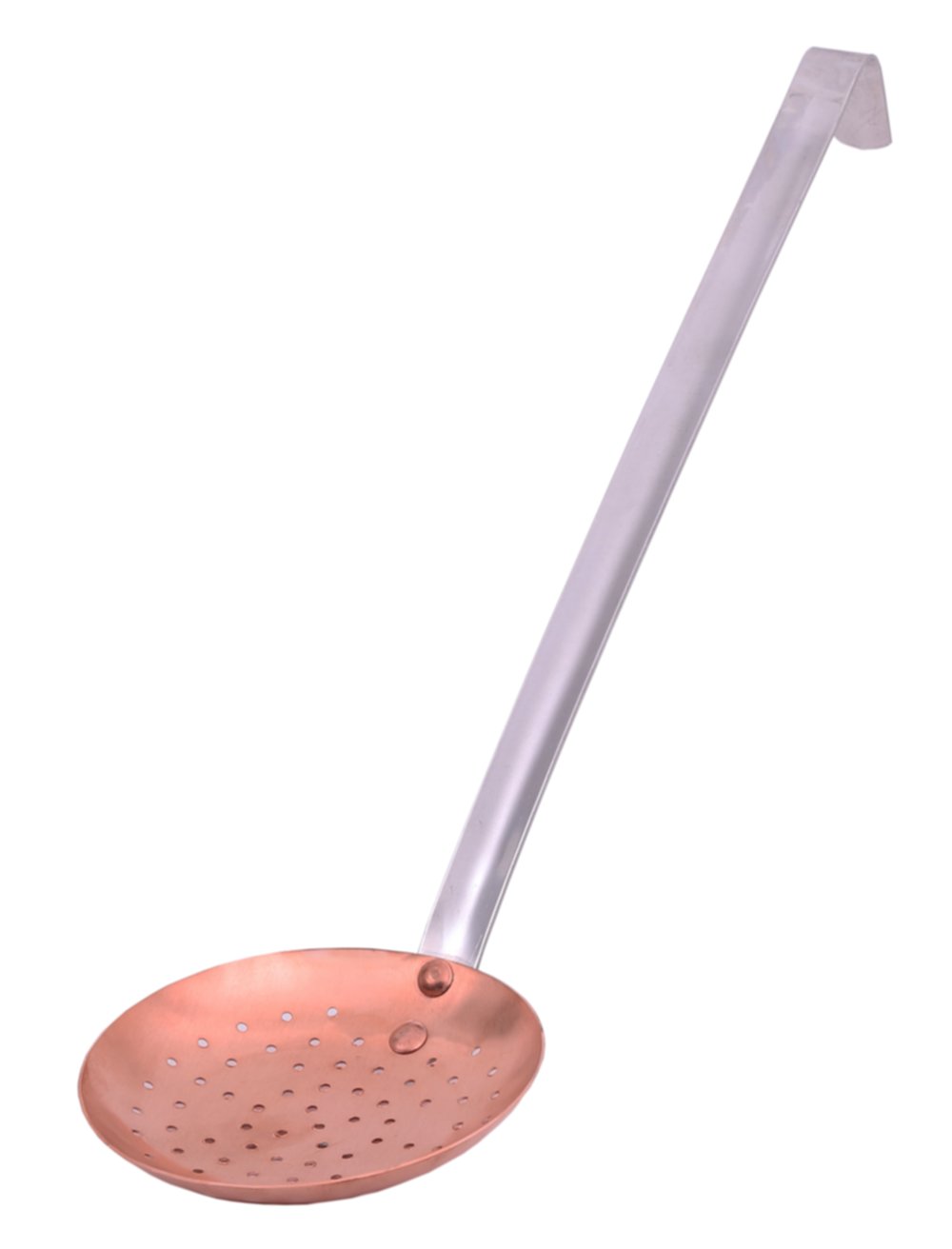 Ecumoire Cuivre Ø11cm Manche Inox - LE PRATIQUE