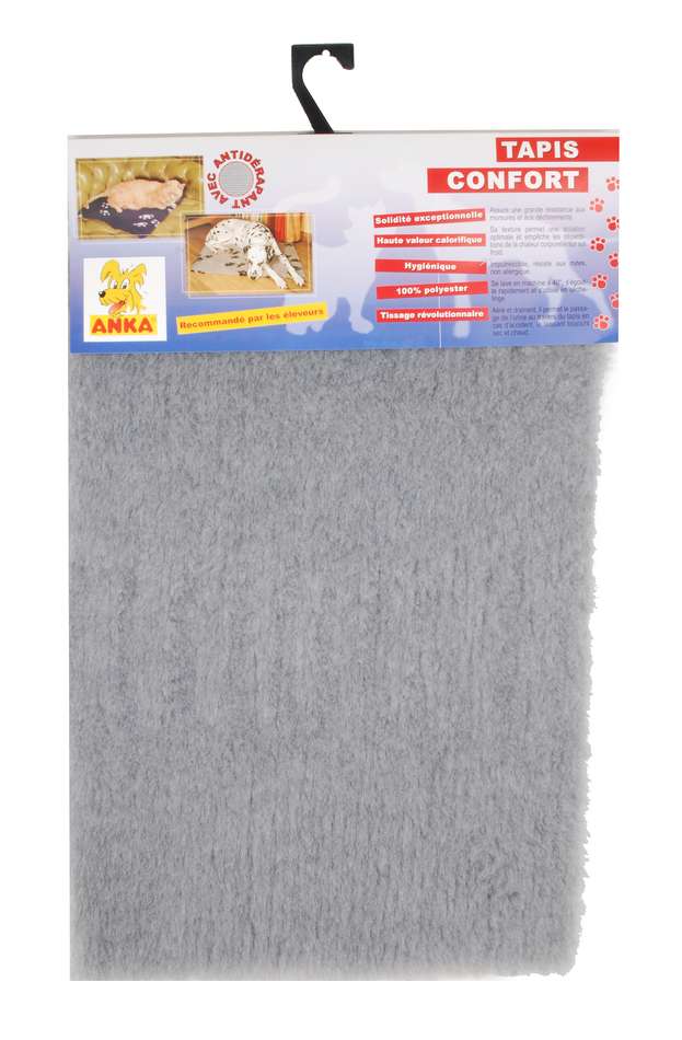 Tapis Chien Confort 38x50cm Gris - ANKA