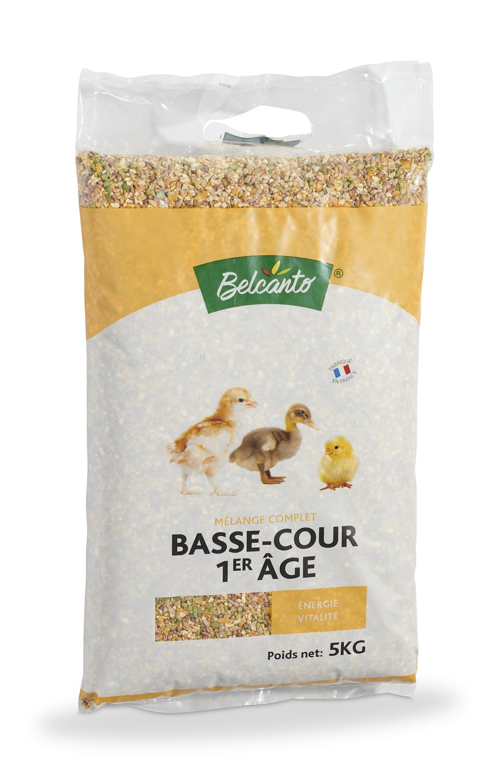 Mélange complet de graines Basse-cour 1er Age 5kg - BELCANTO