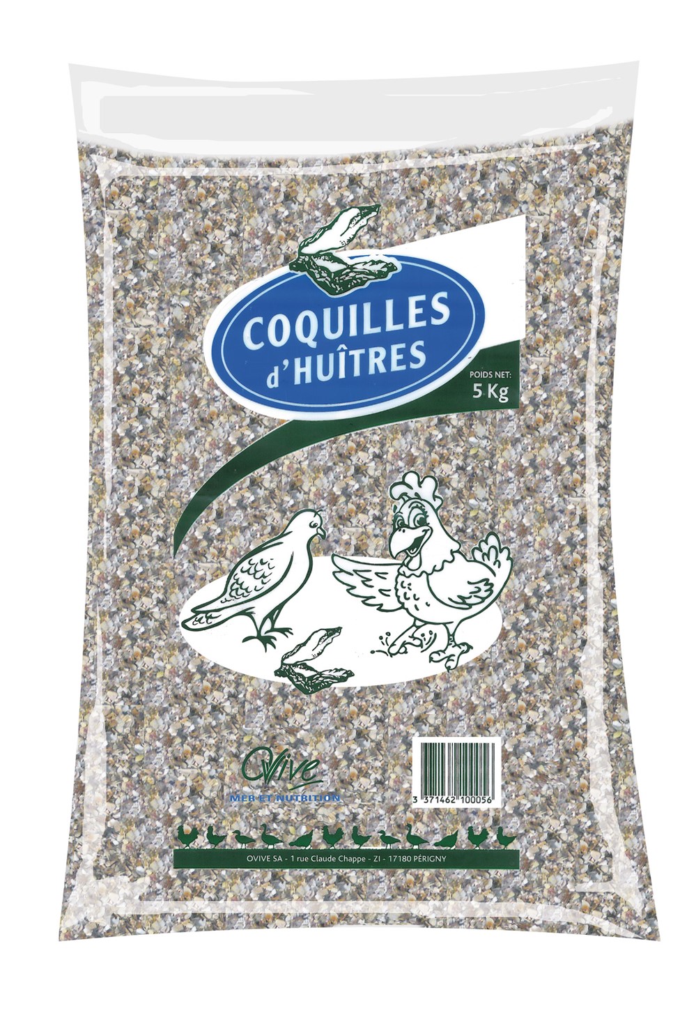 Coquille d'Huître 5kg - BELCANTO