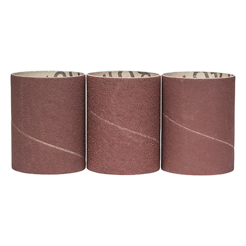 Lot de 3 rouleaux abrasifs 60mm grain 80/120/240 pour PRR 250 ES BOSCH