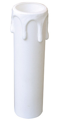 TIBELEC Bougies E14 blanc 100mm
