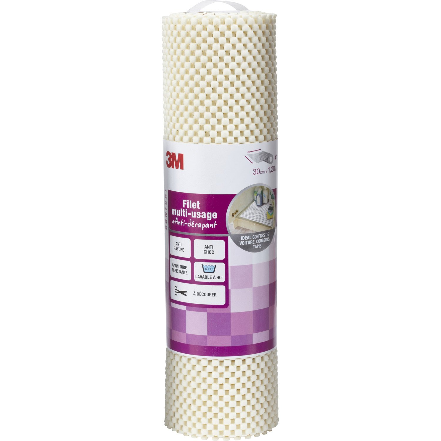 Filet multiusage anti-glisse 30cmx1,20m - 3M