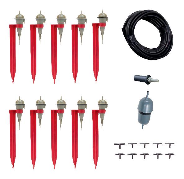 Kit jardin pied goutteurs x10 