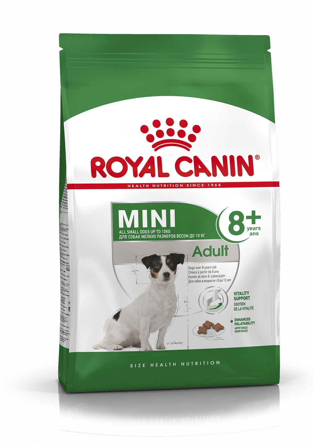 Croquette Chien Mini Adult 8+ 4kg - ROYAL CANIN