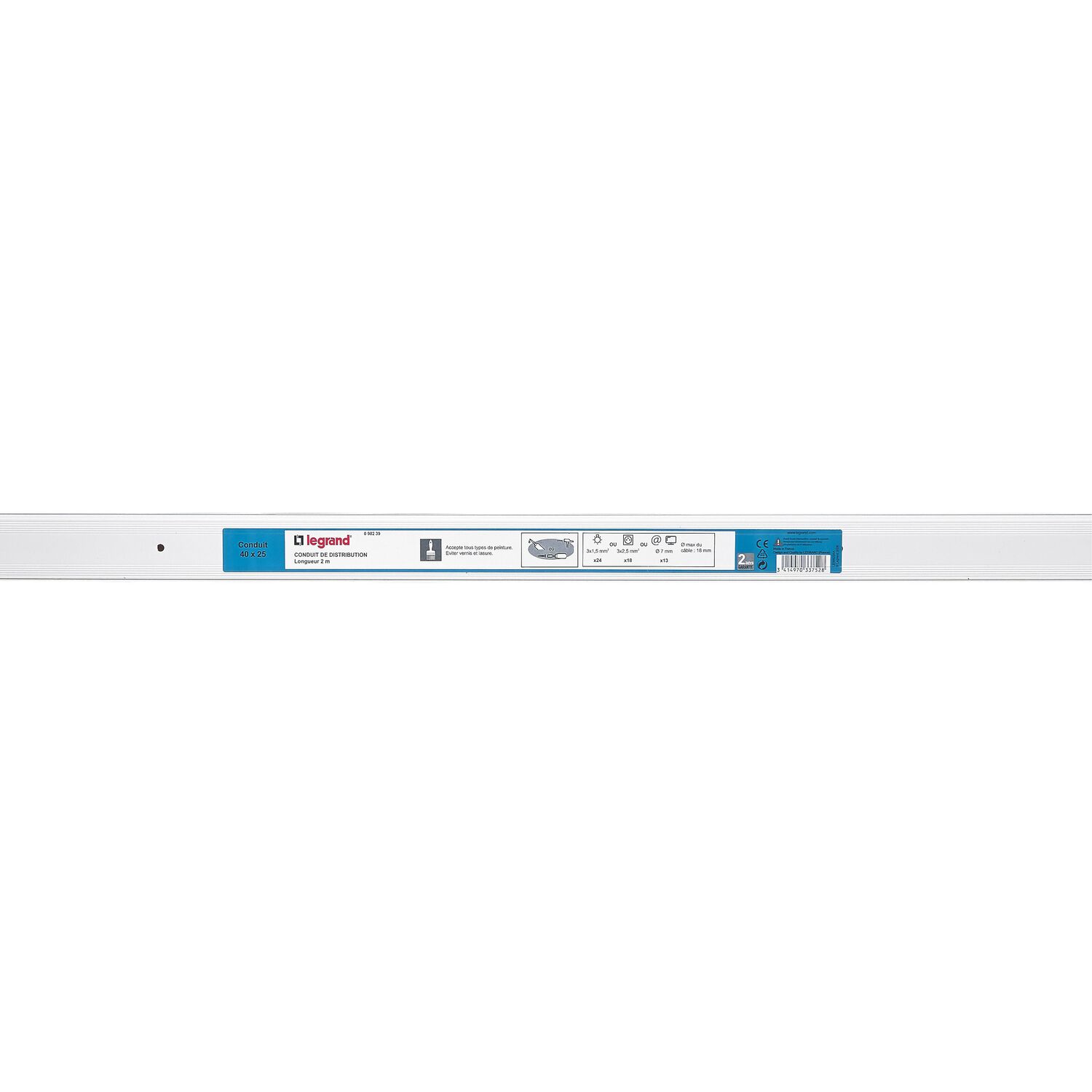 Conduit de distribution 40 x 25 mm - LEGRAND