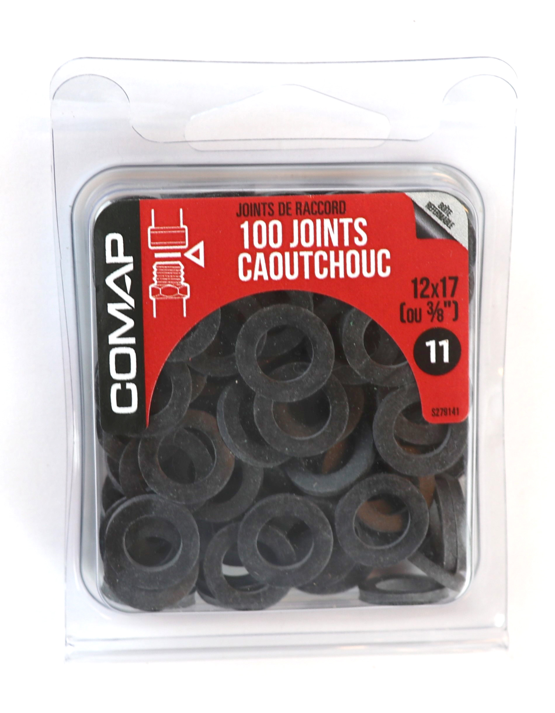 100 joints caoutchouc 12x17 - COMAP