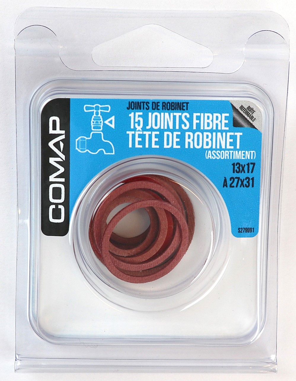 15 joints tête de robinet - COMAP
