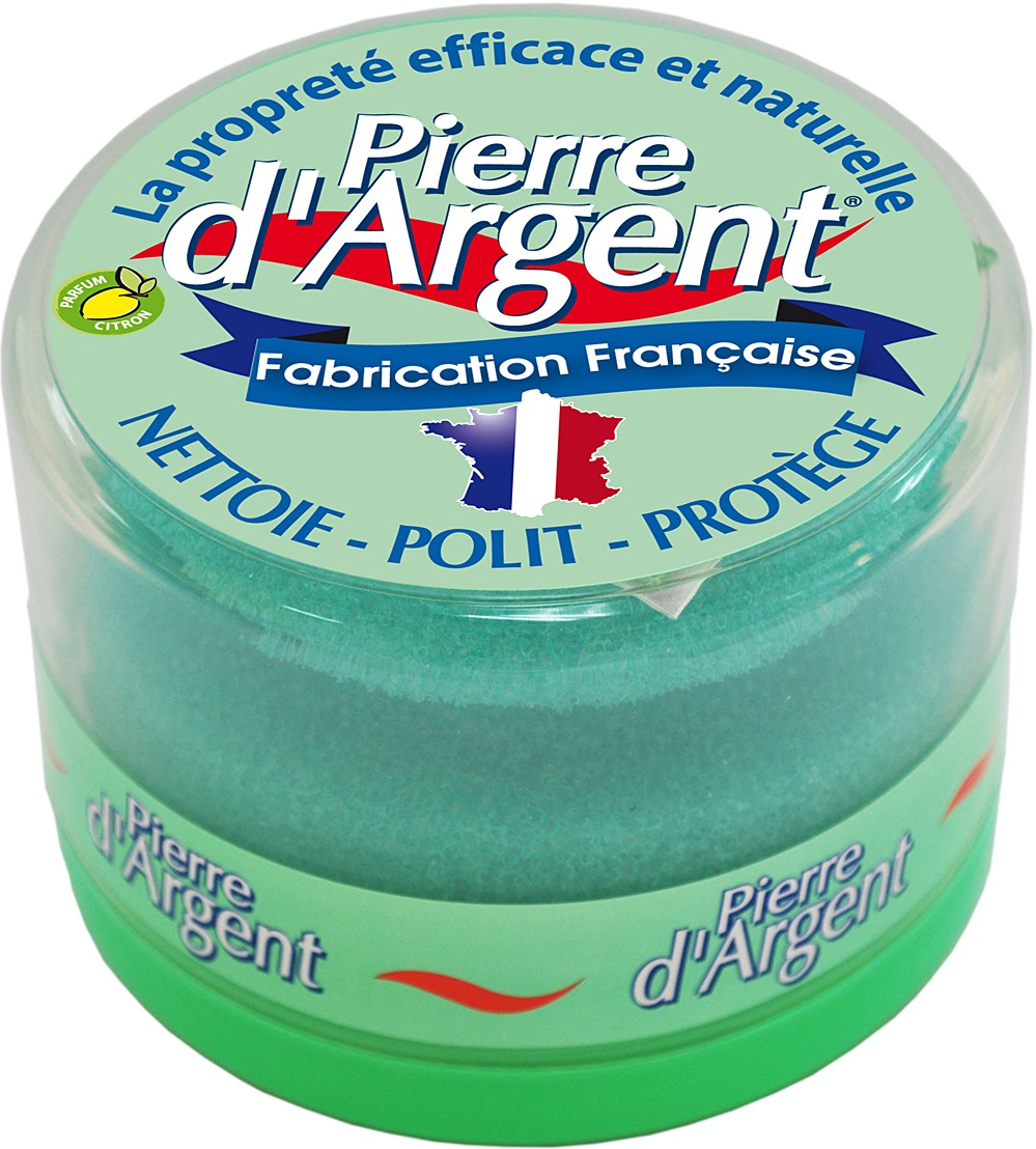 Nettoyant 100% naturel Pierre d'Argent 200g - LISERE VERT