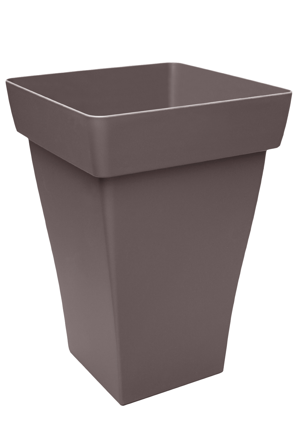 Bac Roméo carré haut 39x55cm taupe 45L - POETIC
