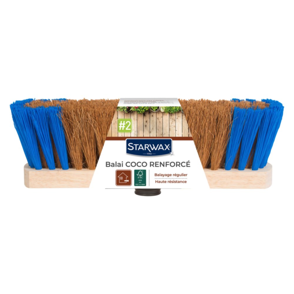 Balai coco renforce fsc100 - STARWAX