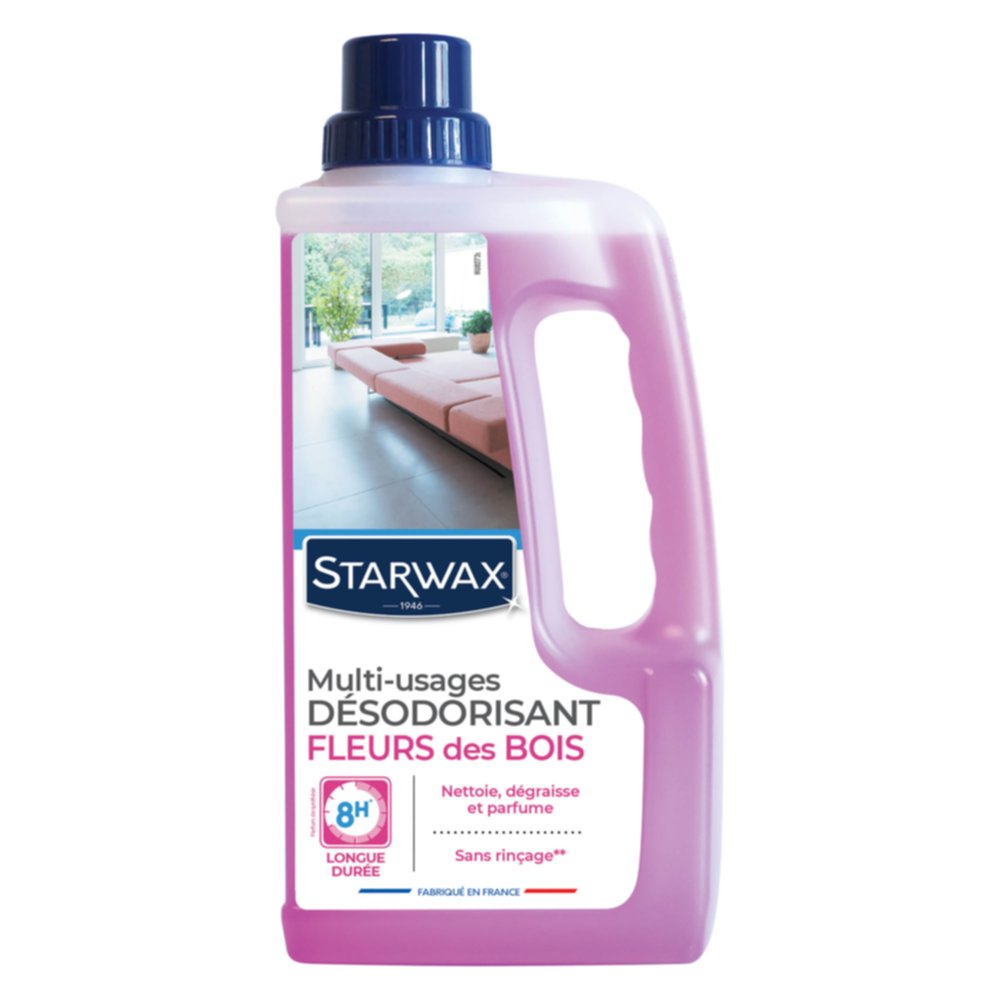 Nettoyant Désodorisant Longue Durée Fleurs des Bois 1L - STARWAX