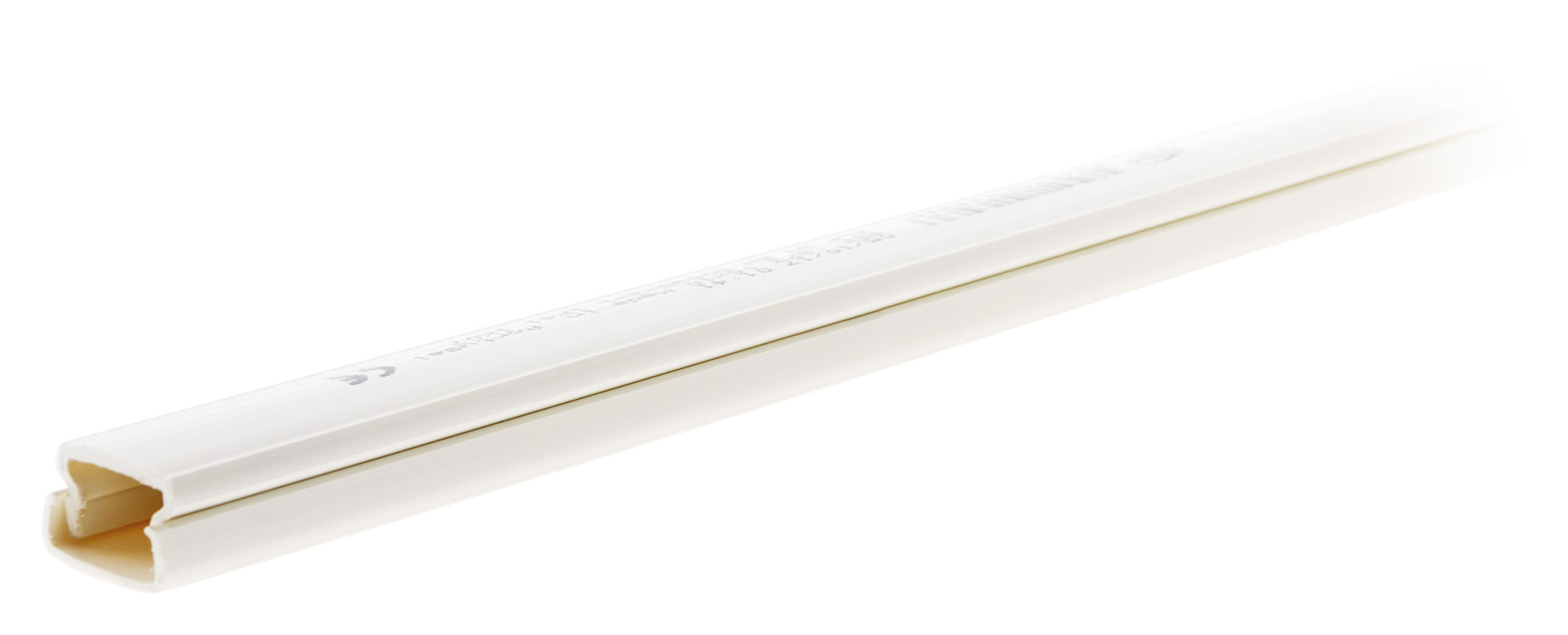 Goulotte pour câble TV 7x12 2m blanc RAL 9016