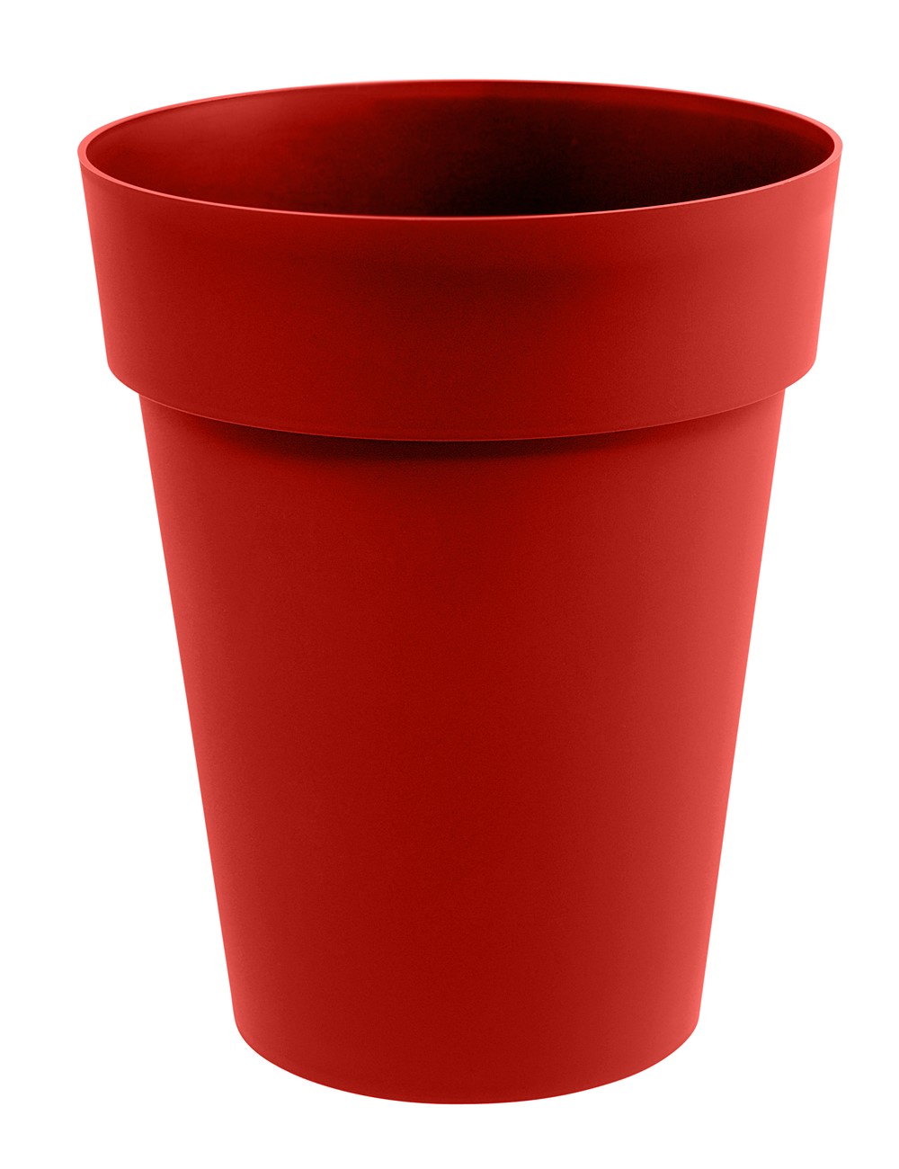Vase mi-haut toscane 50L rouge rubis - EDA