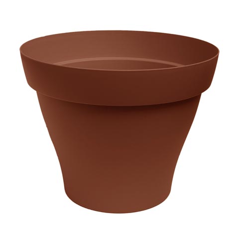 POT ROMEO COLORIS TERRE CUITE D30 H24
