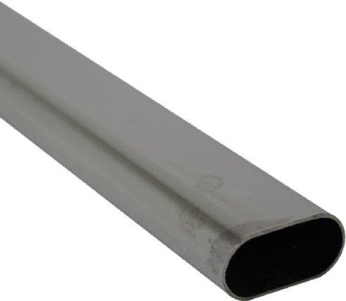 Tube Ovale PAF 30x15mm ép.1,5mm 2m