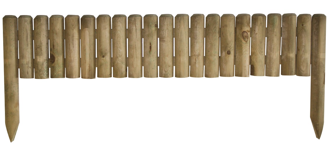 Bordure Demi-Rondin 20/35x100cm - CERLAND