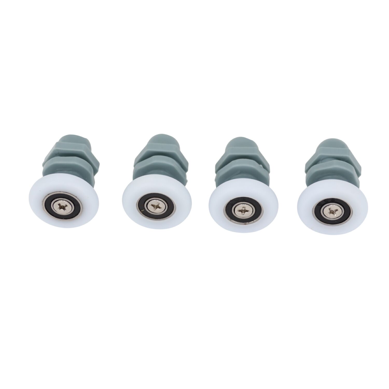 Lot de 4 roulettes pour cabine de douche, Ø 26 mm - AURLANE