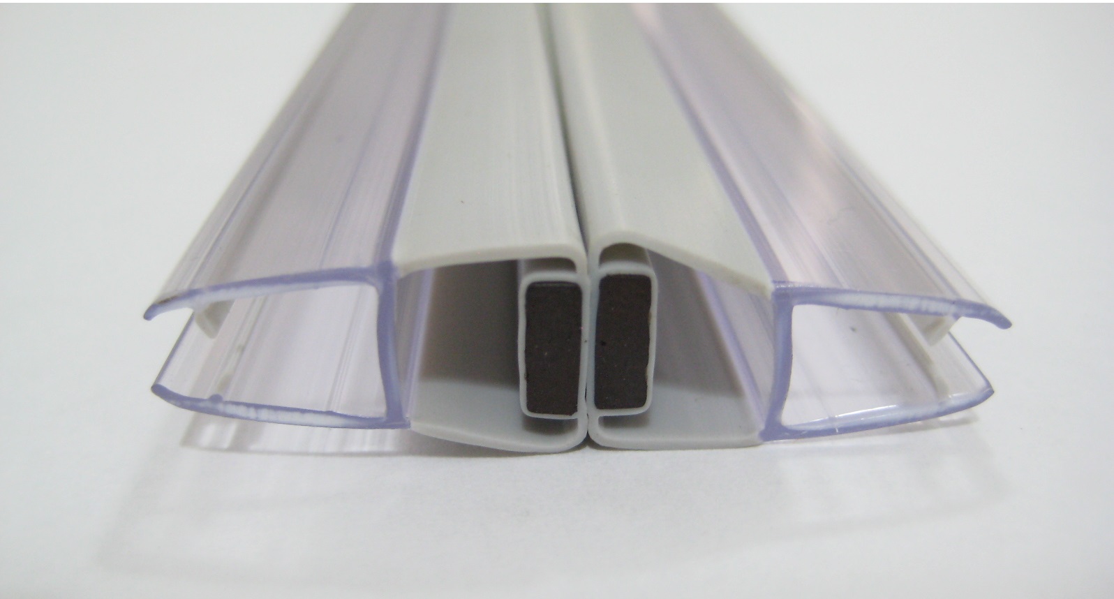 Paire de joints magnétique plat pour verre de 5mm