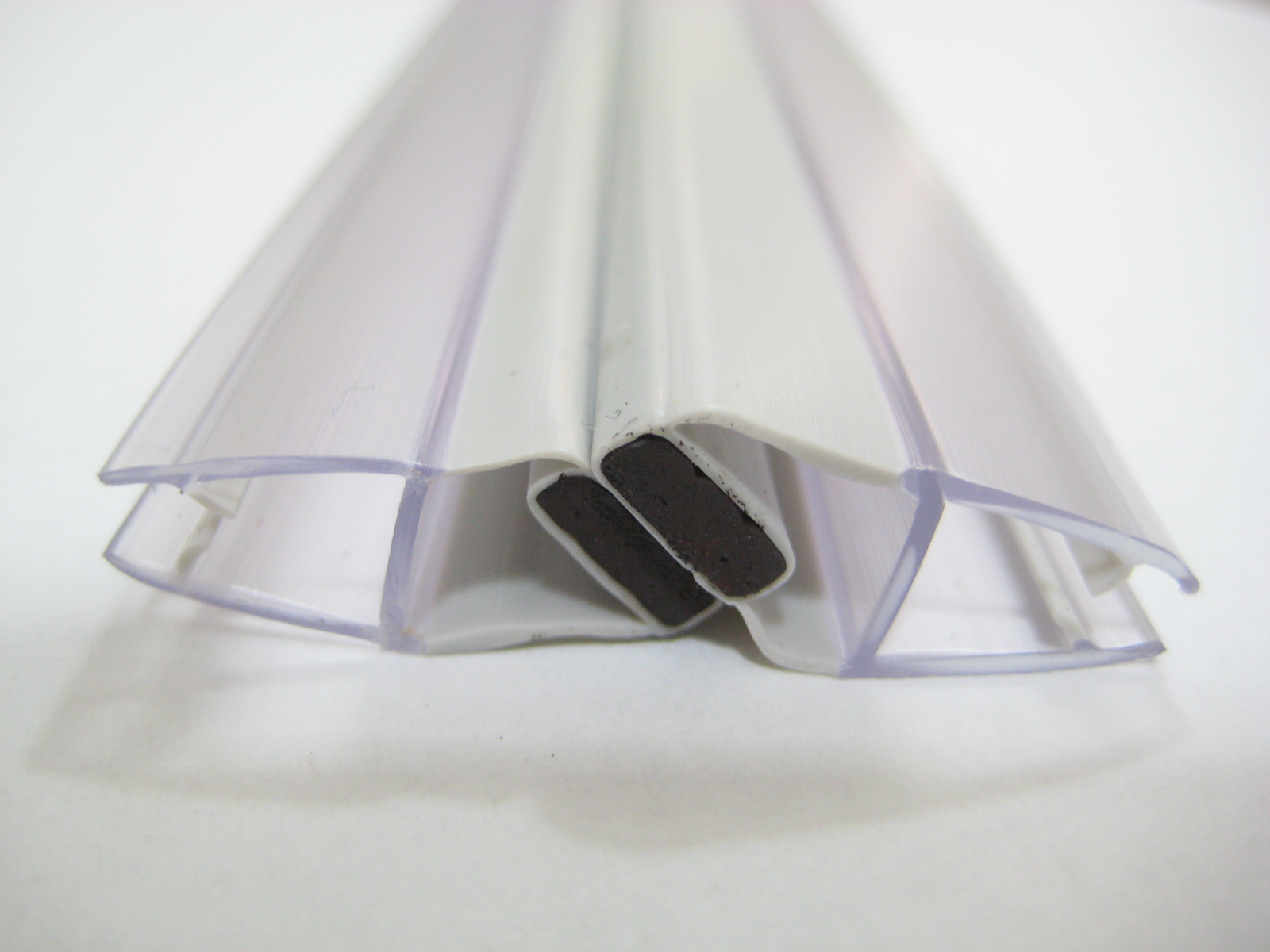 Paire de joints magnétique plat pour verre de 8mm