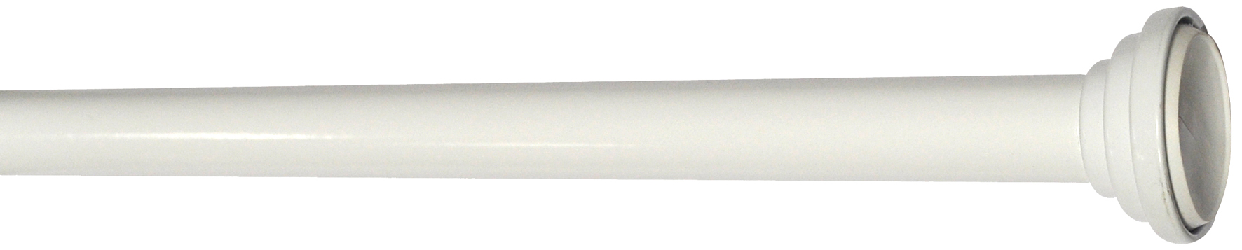 Barre entre murs extensible d18-20 120-210 cm blanc