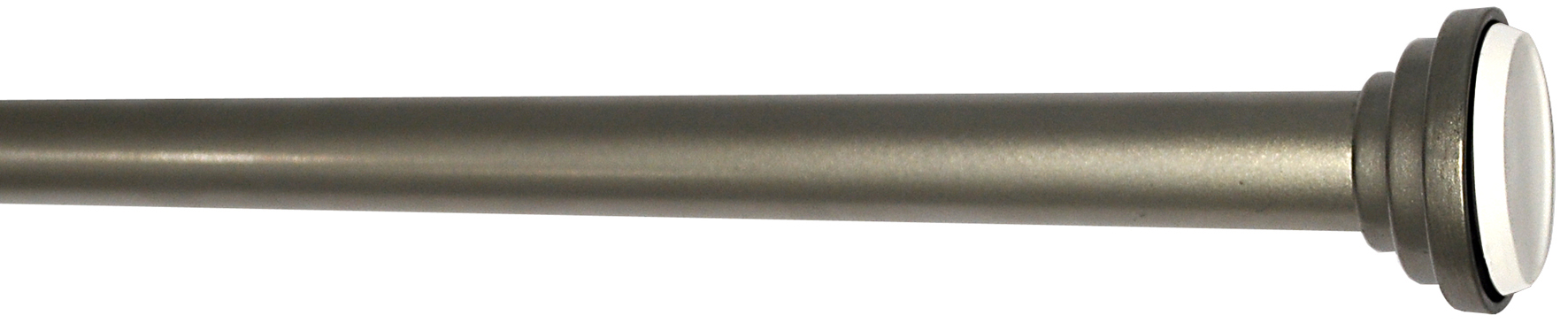 Barre entre murs extensible d18-20 longueur 120-210 cm coloris argent