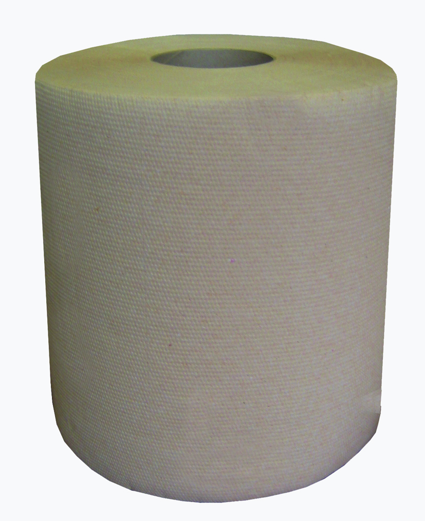Bobine ouaté d'essuyage industriel lot 1000 formats ouate havane recyclée, 2 plis - WIZZY