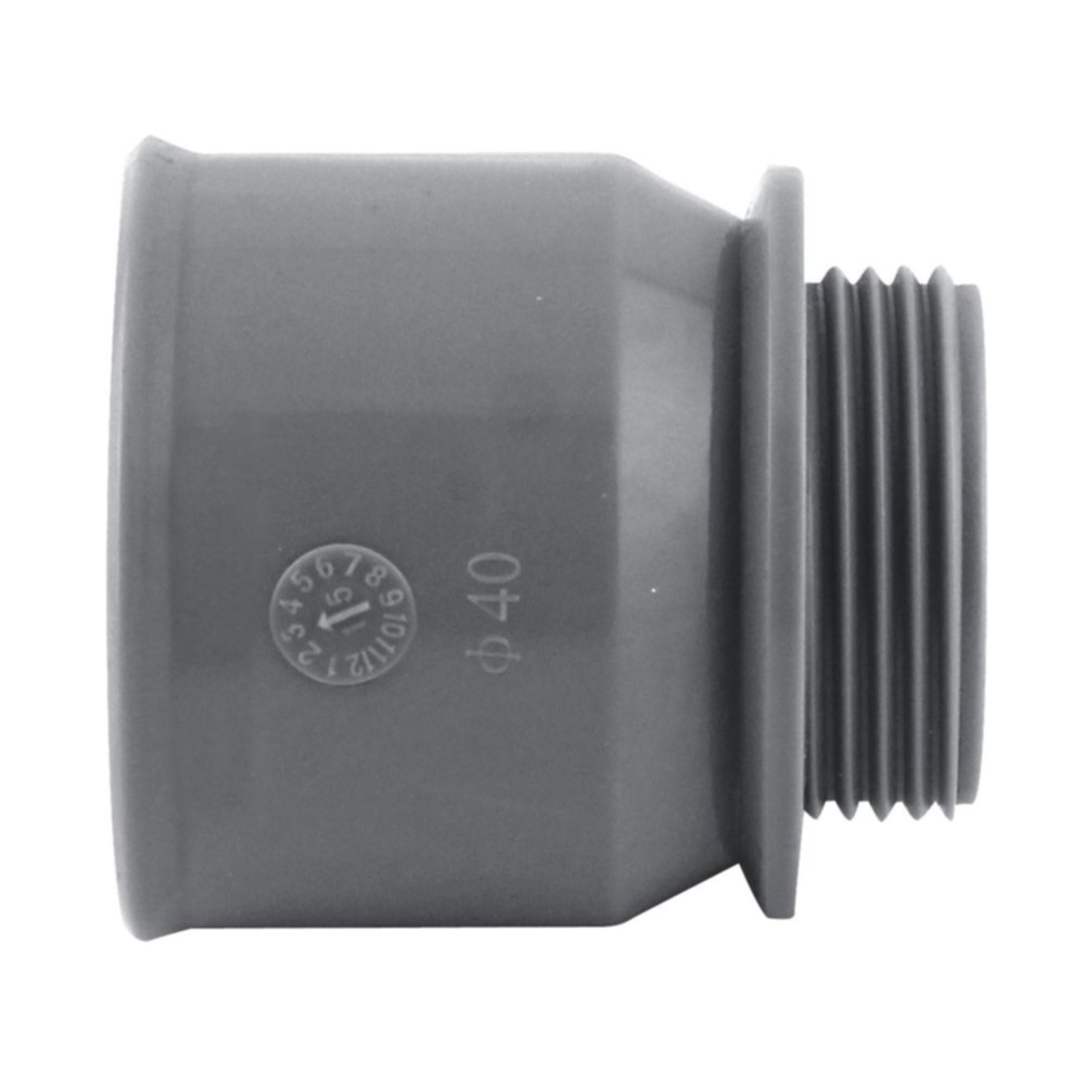 Manchon d'adaptation PVC à visser diam.40 - FITT