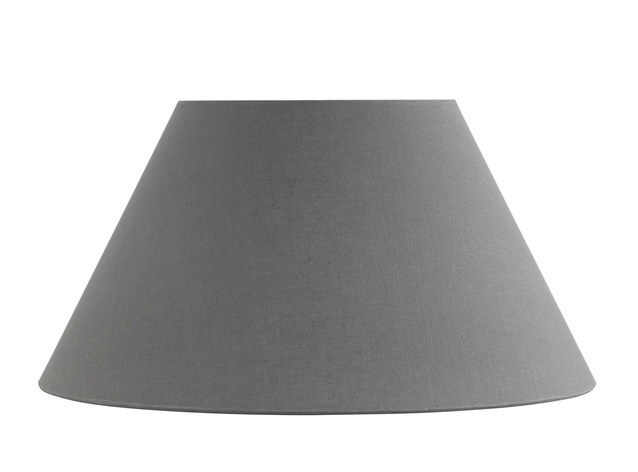 Abat-jour Nuance gris foncé 15x30x17