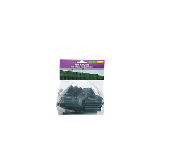 Clips de fixation Lixo vert  (100 pièces) - DIRICKX