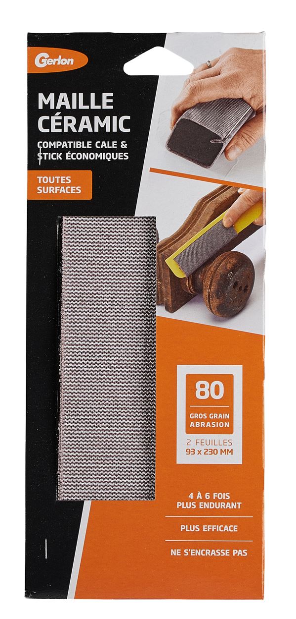 Pochette 2 feuilles maille 93x230 gros GERLON