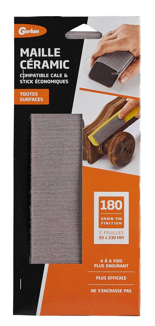 Pochette 2 feuilles maille 93x230 fin GERLON