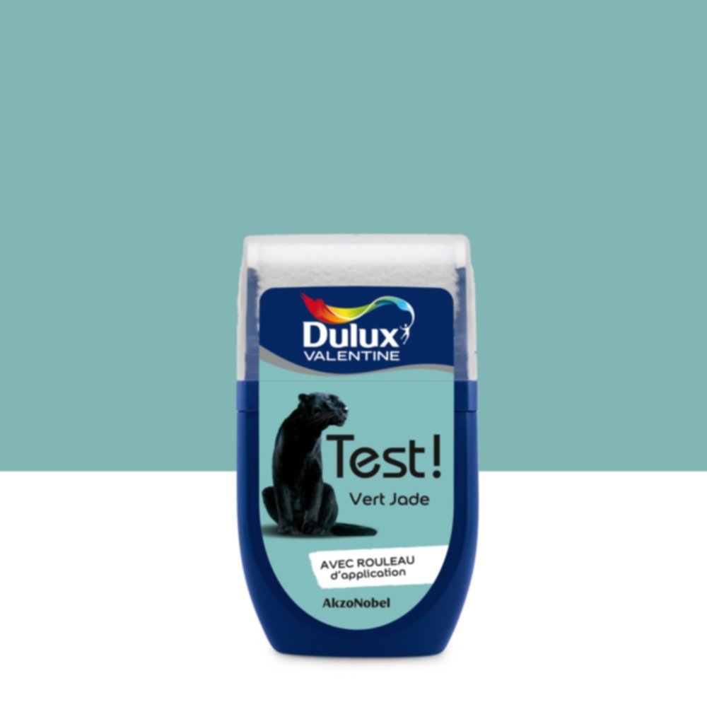 Testeur de Peinture Crème de Couleur Vert Jade 30ml - DULUX VALENTINE