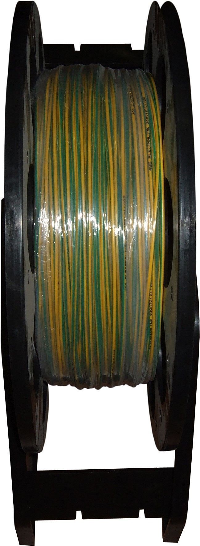 1/2 touret HO7 V-R 1x6mm² V/Jaune 250M
