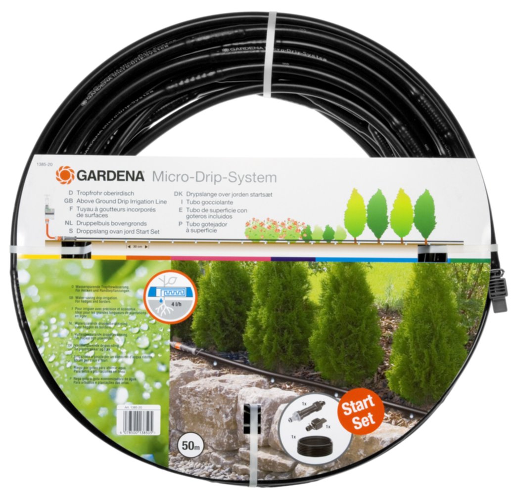 Kit d'initiation Micro-Drip System pour rangées de plantes L 13013-20