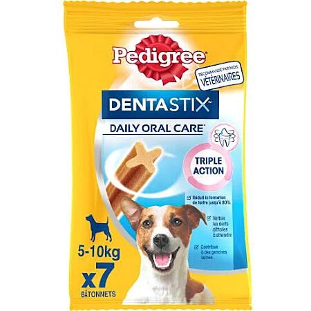 7 Friandises Petit Chien Dentastix Daily Oral Care - PEDIGREE