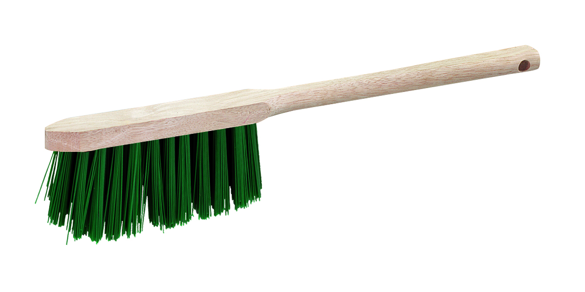Balayette de jardin 30cm PVC rigide vert