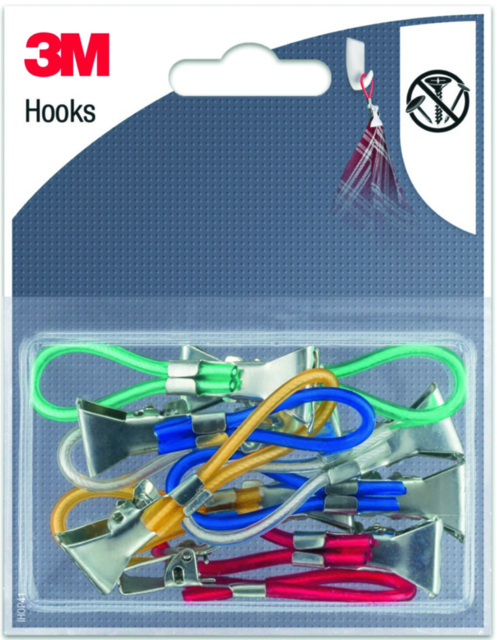 10 pinces accroche tout plastique et métal - 3M