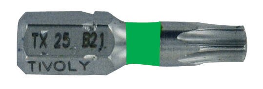 EMBOUT TORSION INOX TX 25 25mm