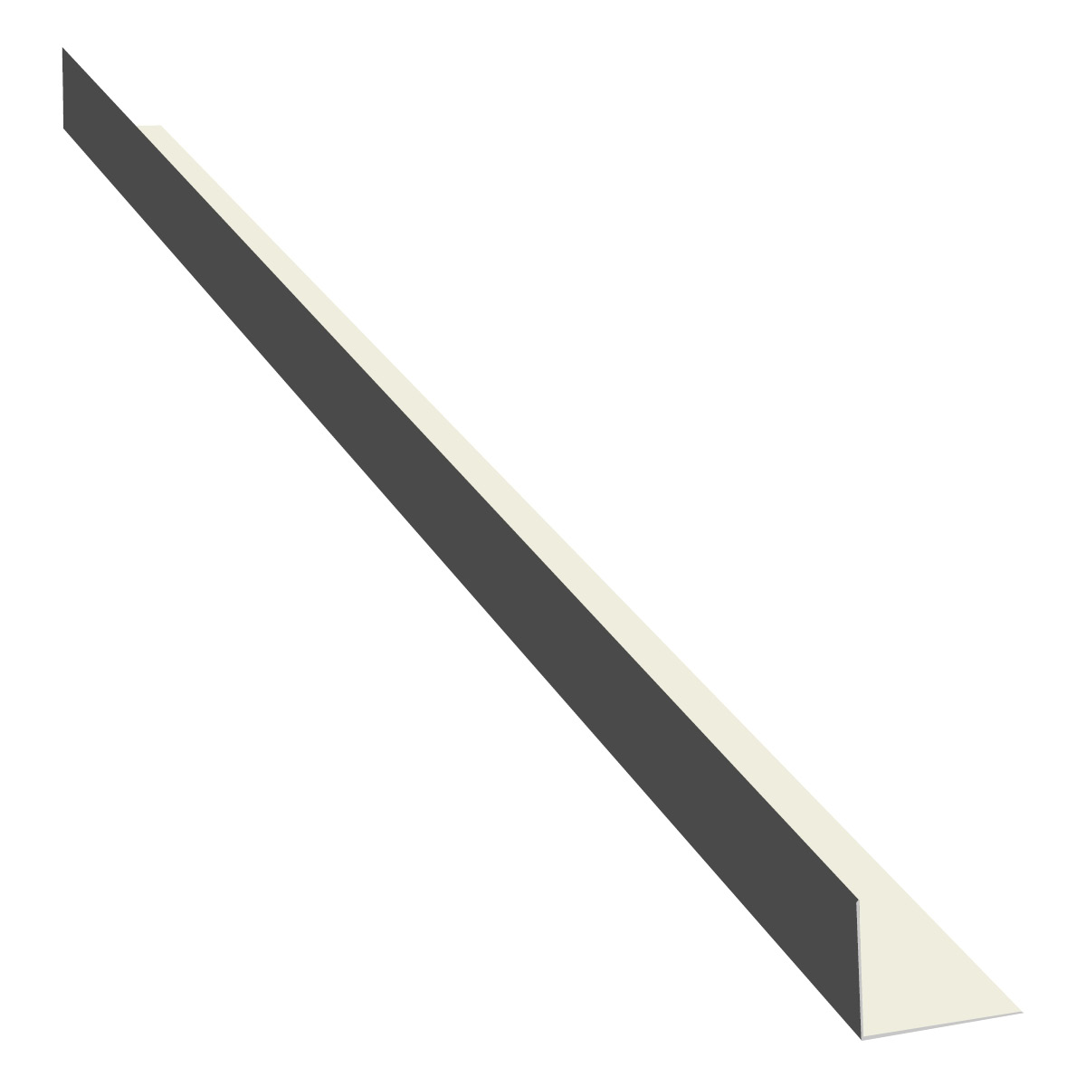 Profil CORNIERE Multi usage Antracite (ext) / Beige 