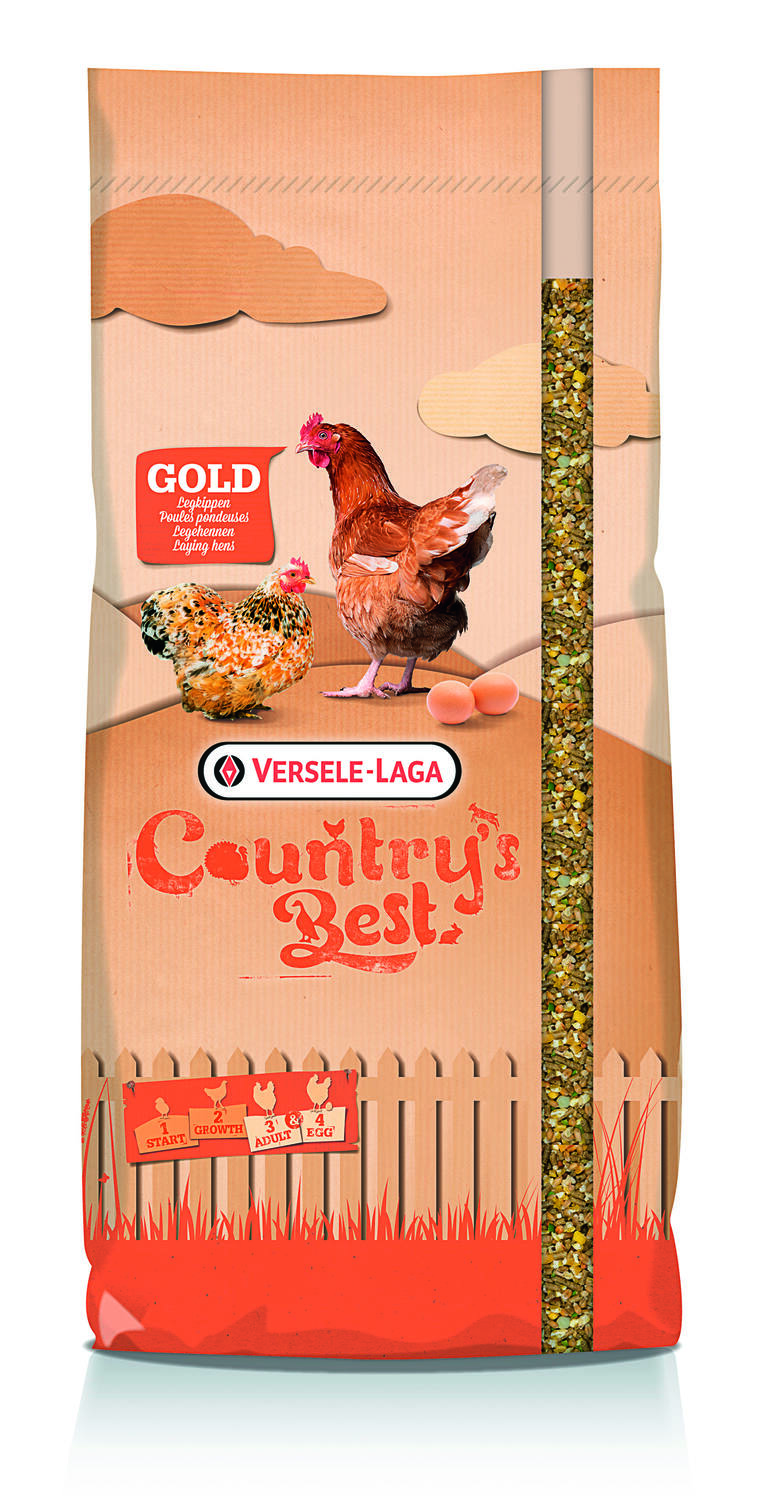 Alimentation poule pondeuse Gold 4 Mix 20kg - COUNTRY'S BEST